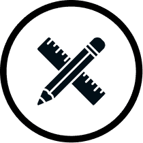 Image of home renovation tools including a ruler and pencil for home improvement projects.